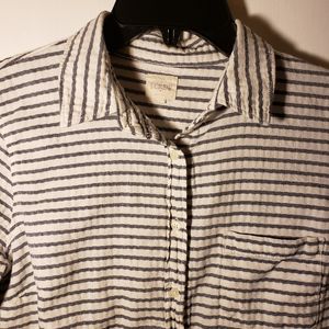 J Crew Womens small stripped Button down